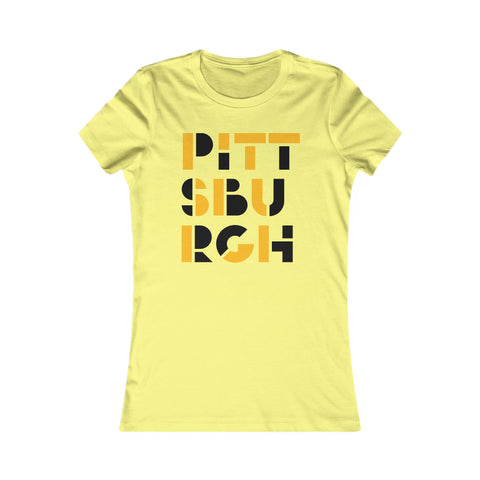 Pittsburgh City Art - Women's Favorite Tee