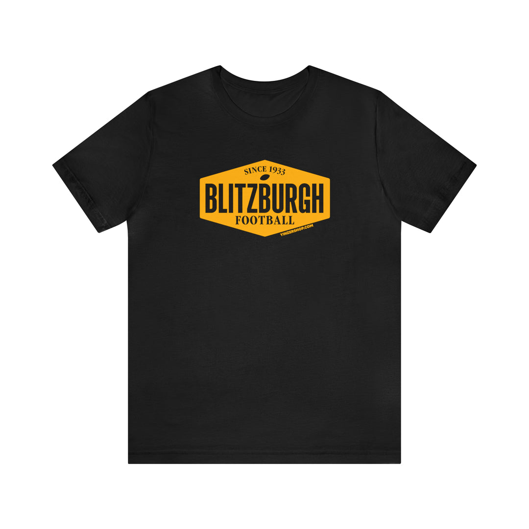 Blitzburgh Crest - Short Sleeve Tee – YinzerShop