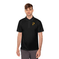 P For Pittsburgh Heart -  Men's Sport Polo Shirt T-Shirt Printify   