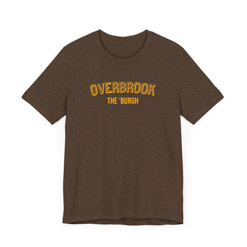 Overbrook - The Burgh Neighborhood Series - Unisex Jersey Short Sleeve Tee T-Shirt Printify   