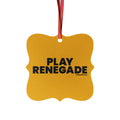 Pittsburgh Play Renegade Aluminum Ornaments (1pc, 5pcs, 10pcs, 20pcs) Home Decor Printify Square 20 pcs One Size