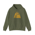 Steel Building Pittsburgh Heavy Blend™ Hooded Sweatshirt Hoodie Printify S Military Green 