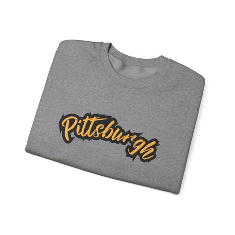Jagged Pittsburgh Heavy Blend™ Crewneck Sweatshirt