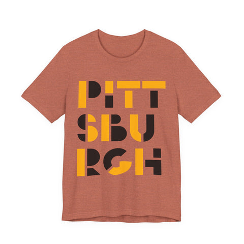 Pittsburgh City Art - Unisex Jersey Short Sleeve Tee