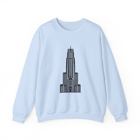 Pitt Cathedral of Learning - Heavy Blend™ Crewneck Sweatshirt