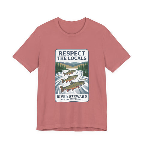 Respect the Locals River Steward Tee | Protect Our National Parks, Vintage Outdoor