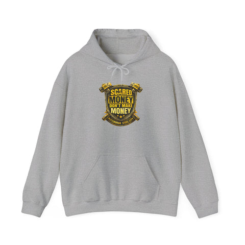 Scared Money Don't Make Money Heavy Blend™ Hooded Sweatshirt