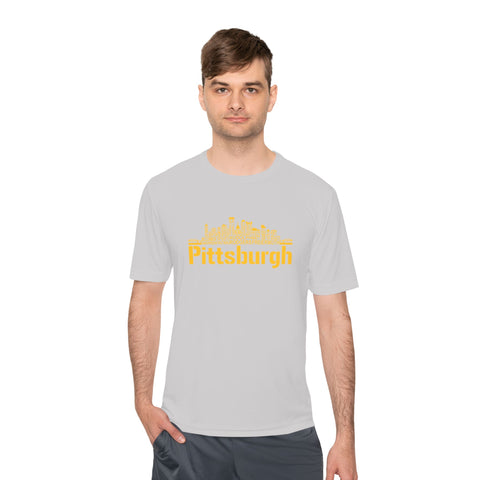 Pittsburgh Football Team Names - Sport-Tek Unisex Moisture Wicking Tee