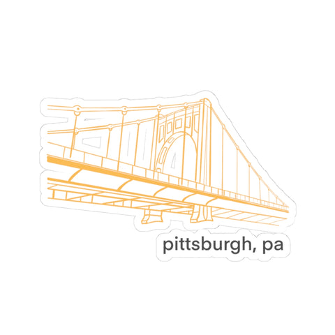 Clemente Bridge Kiss-Cut Stickers