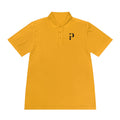 P For Pittsburgh Heart - Men's Sport Polo Shirt T-Shirt Printify Gold S