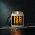 City of Pittsburgh Since 1758 Scented Soy Candle, 9oz Home Decor Printify