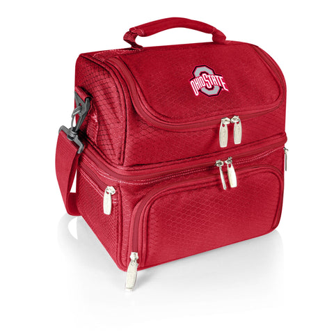 Ohio State Buckeyes - Pranzo Lunch Bag Cooler with Utensils  Picnic Time Family of Brands Red  