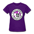 Cleveland Crusaders Women's T-Shirt  Vintage Ice Hockey purple S 