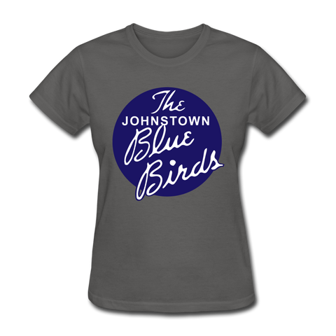 Johnstown Blue Birds Women's T-Shirt T-Shirt Vintage Ice Hockey charcoal S 