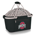 Ohio State Buckeyes - Metro Basket Collapsible Cooler Tote  Picnic Time Family of Brands Black  