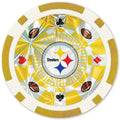 Pittsburgh Steelers 20 Piece Poker Chips Game Masterpieces Puzzles   