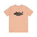 Pittsburgh Splash Skyline T-Shirt  - Unisex bella+canvas 3001 T-Shirt Printify Heather Peach S 