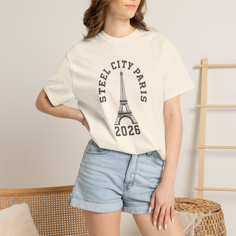 Paris Eiffel Tower 2026 T-Shirt — Steel City Graphic Tee