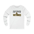 I'm a Fan of Victories - Tomlin Quote - Long Sleeve Tee Long-sleeve Printify XS White 