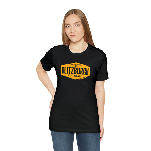 Blitzburgh Crest - Short Sleeve Tee T-Shirt Printify   