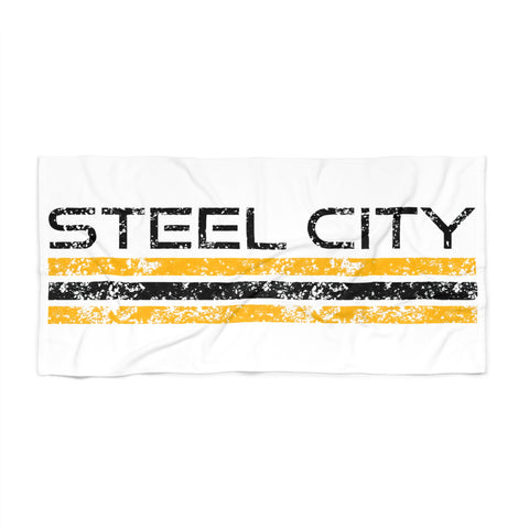 Steel City - Beach Towel