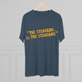 The Standard is the Standard Steeler Distressed Image T-Shirt Shirt - Tri-Blend Crew Tee T-Shirt Printify   