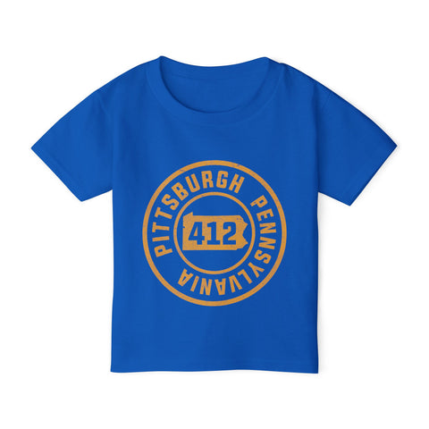 412 Pittsburgh Stamp - Toddler T-Shirt