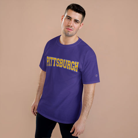 Pittsburgh Varsity Letters Short Sleeve T-Shirt