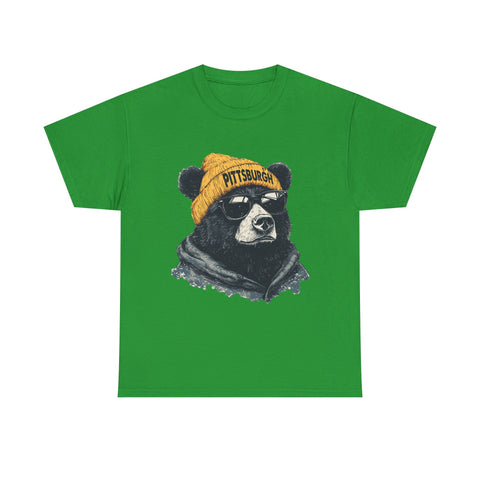Pittsburgh Bear - Unisex Heavy Cotton Tee