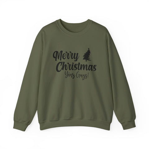 Merry Christmas Yinz! - Heavy Blend™ Crewneck Sweatshirt