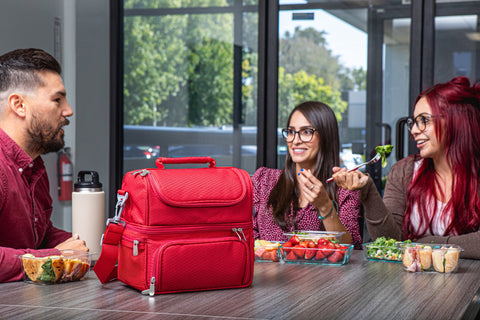 Ohio State Buckeyes - Pranzo Lunch Bag Cooler with Utensils  Picnic Time Family of Brands   