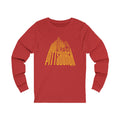 Steel Building Pittsburgh T-Shirt - Unisex bella+canvas 3501 Long Sleeve Tee Long-sleeve Printify XS Red 