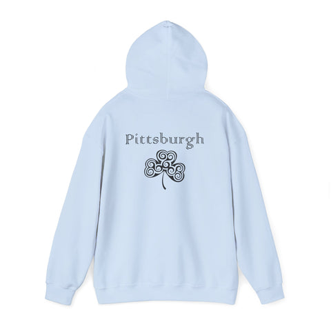 Pittsburgh Irish Clover - Unisex Heavy Blend™ Hooded Sweatshirt