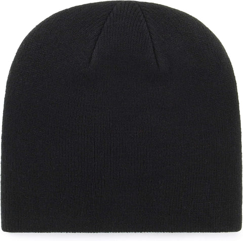 NFL Pittsburgh Steelers Beanie Knit Skully Cap, Black, One Size Knit Beanies Turnovers Inc