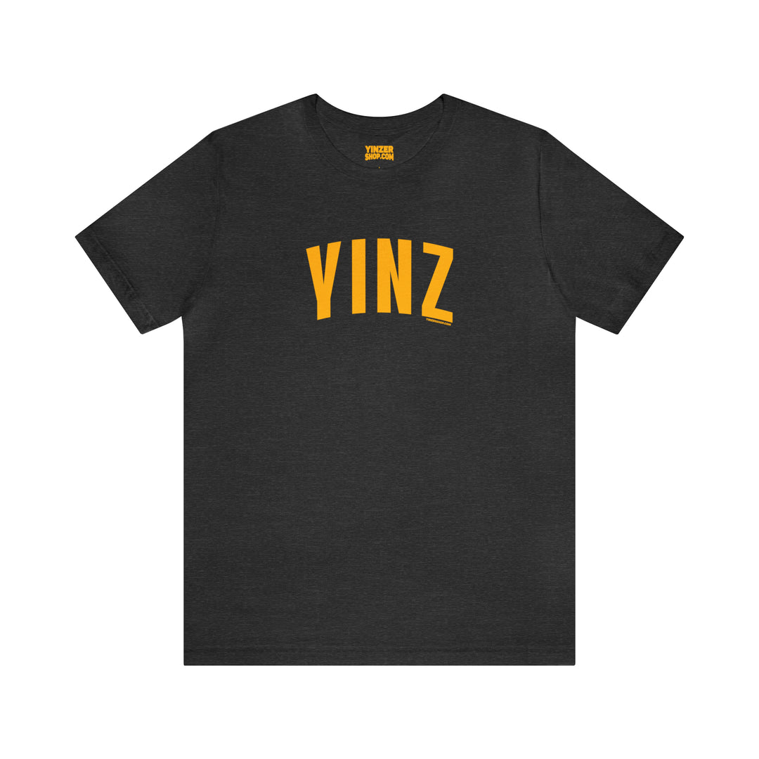 Yinz - Short Sleeve Tee T-Shirt Printify Dark Grey Heather S 
