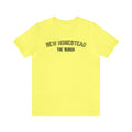 New Homestead - The Burgh Neighborhood Series - Unisex Jersey Short Sleeve Tee T-Shirt Printify Yellow S 