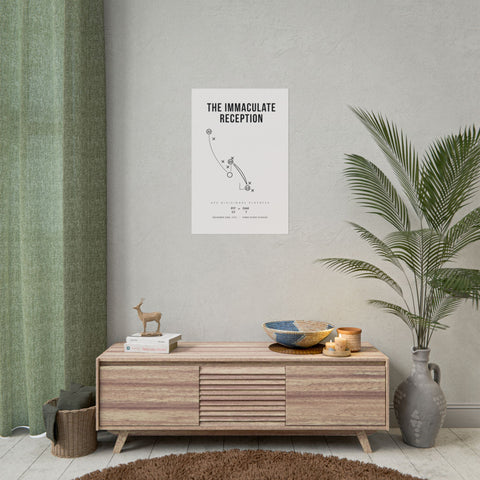 Rolled Poster – Pittsburgh Football Wall Art | Vintage Sports Poster Print