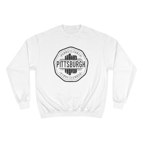 Pittsburgh Vintage Stamp - Champion Sweatshirt