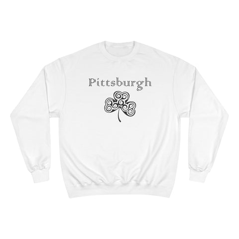 Pittsburgh Irish Clover - Champion Sweatshirt