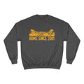 Heinz Field, Home Since 2001 - Champion Crewneck Sweatshirt Sweatshirt Printify Charcoal Heather S 