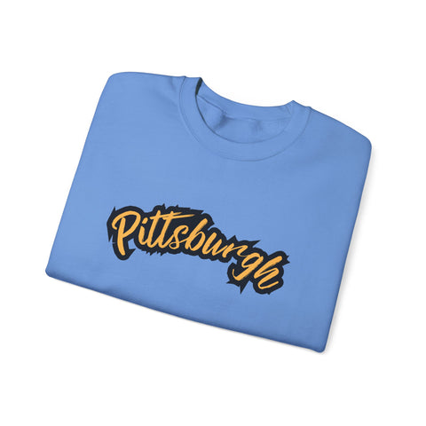 Jagged Pittsburgh Heavy Blend™ Crewneck Sweatshirt