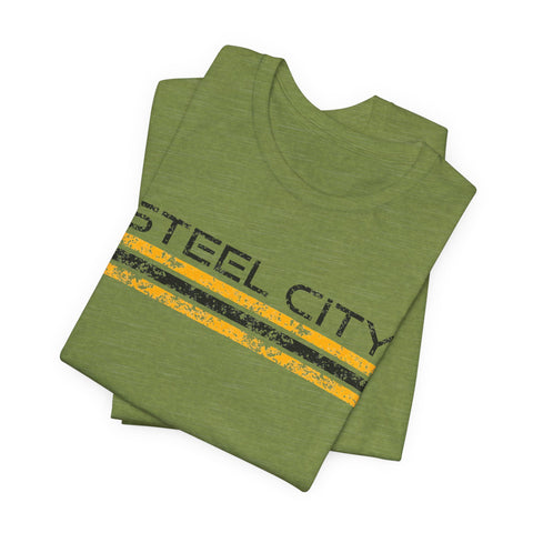 Vintage Steel City - Unisex Jersey Short Sleeve Tee