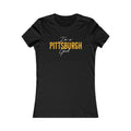 I'm a Pittsburgh Girl Women's Slim Feminine Fit Tee T-Shirt Printify Black S