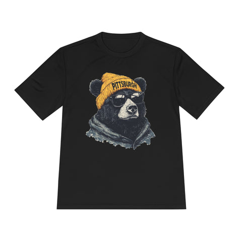 Pittsburgh Bear - Sport-Tek Unisex Moisture Wicking Tee