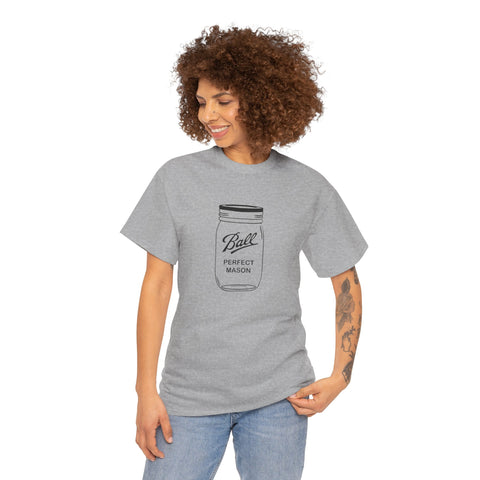 Mason Jar - Unisex Heavy Cotton Tee