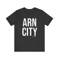 Pittsburgh Iron (Arn) City T-Shirt - SHORT SLEEVE TEE T-Shirt Printify Dark Grey Heather S 