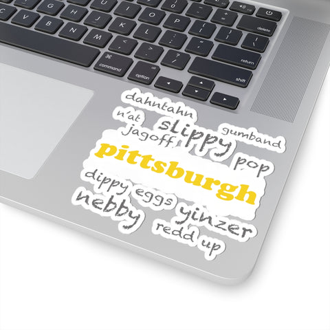 Pittsburgh Yinzerisms -  Kiss-Cut Stickers