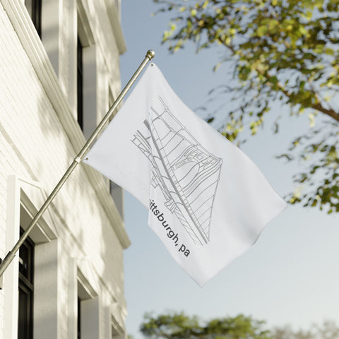 Clemente Bridge - Double Sided Flag