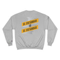 El Estándar  Es  El Estándar - The Standard is the Standard - Español Series - Banner - Champion Crewneck Sweatshirt Sweatshirt Printify   