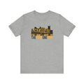 Four One Two Skyline - 412 Series - Pittsburgh T-Shirt - Unisex bella+canvas 3001 Short Sleeve Tee T-Shirt Printify Athletic Heather S 